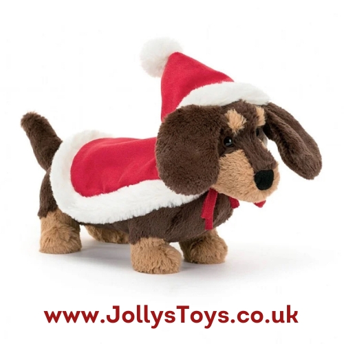 Jellycat Winter Warmer Otto Sausage Dog